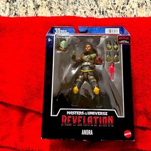 2021 Masters of the Universe Andra 6" Figure with accessories New in Box